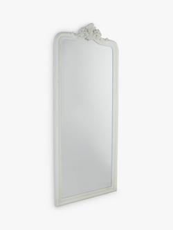 Gallery Direct Carey Ornate Wall Mirror, 190 x 80cm - view 2, White