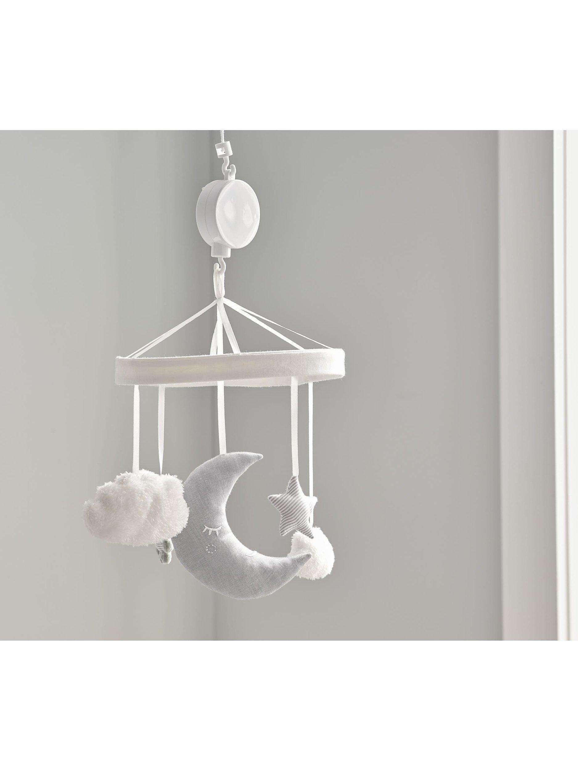 Pottery Barn Kids Stars & Moon Mobile, White