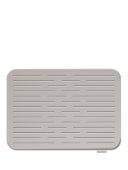 Brabantia Silicone Dish Draining Mat, Mid Grey