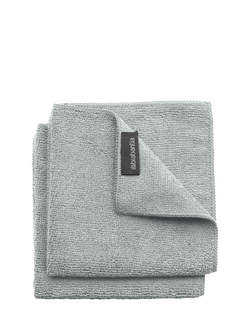 Brabantia Microfibre Dish Cloths, Set of 2, Mid Grey