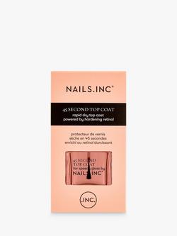 Nails Inc 45 Second Quick Drying Top Coat, 14ml - view 2, 