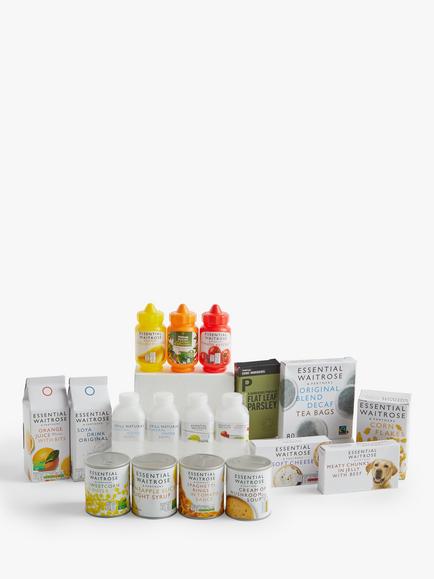 John Lewis 18-Piece Waitrose Toy Groceries, 