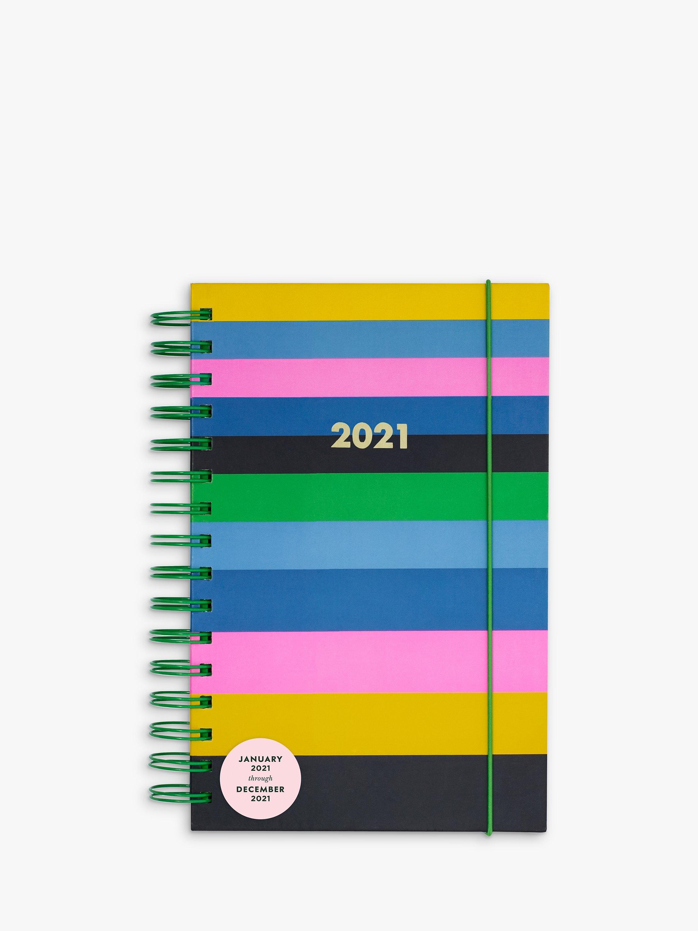 kate spade new york Stripe Diary 2021