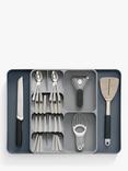 Joseph Joseph DrawerStore Cutlery & Utensil Tray, Dark Grey