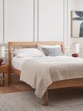 John Lewis Spindle Bed Frame, King Size, Oak