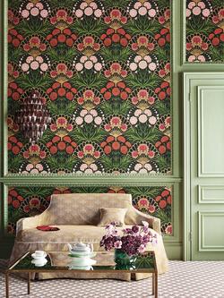 Cole & Son Flamenco Fan Wallpaper - view 2, 117/14043