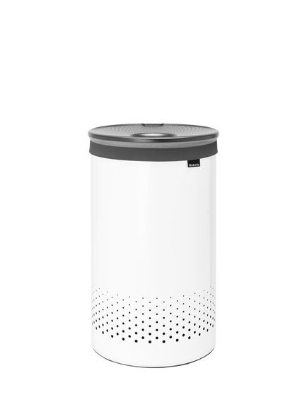 Brabantia Laundry Bin, 60L, White
