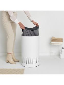 Brabantia Laundry Bin, 60L - view 2, White