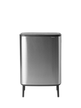 Brabantia Bo Hi Touch Bin, 60L, Matt Steel Fpp