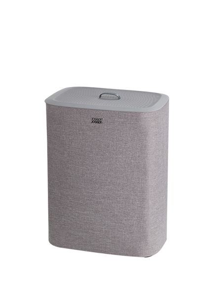 Joseph Joseph Tota Laundry Basket, 90L, Grey