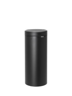Brabantia New Touch Bin, Mineral Moonlight Black, 30L, Mineral Moonlight Black