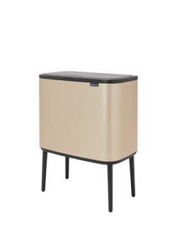 Brabantia Bo Touch Bin, 36L - view 2, Metallic Gold