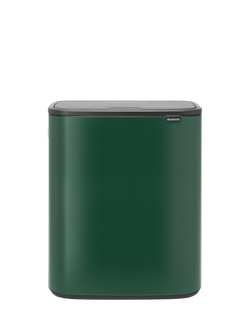 Brabantia Bo Recycling Touch Bin, 2x 30L, Pine Green