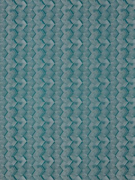 Harlequin Tanabe Furnishing Fabric, Peacock