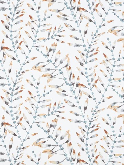 Harlequin	Chaconia Furnishing Fabric, Amber/Slate