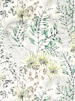 Harlequin Postelia Furnishing Fabric, Emerald/Lime