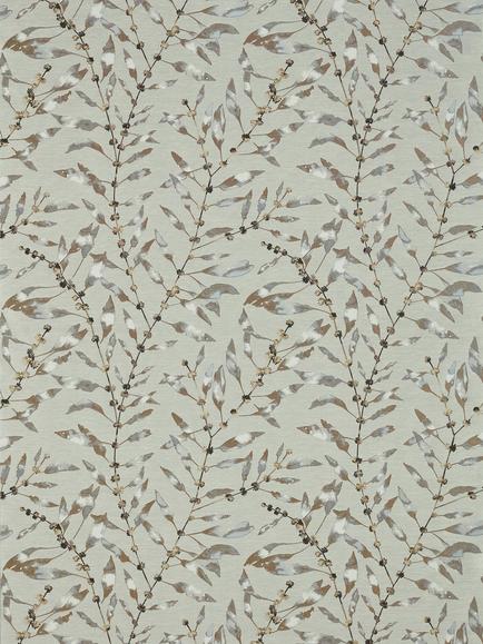 Harlequin	Chaconia Furnishing Fabric, Brass/Ink
