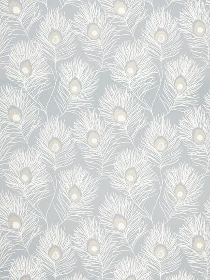 Harlequin Orlena Furnishing Fabric, Powder Blue/Gilver