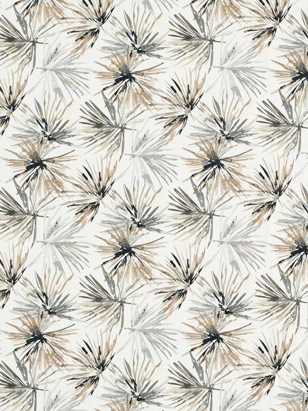 Harlequin Aucuba Furnishing Fabric, Steel/Jet