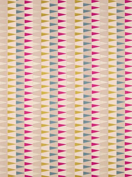 Harlequin Azul Furnishing Fabric, Fuchsia/Seaglass