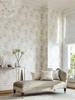 Harlequin Dentella Furnishing Fabric - view 2, Silver