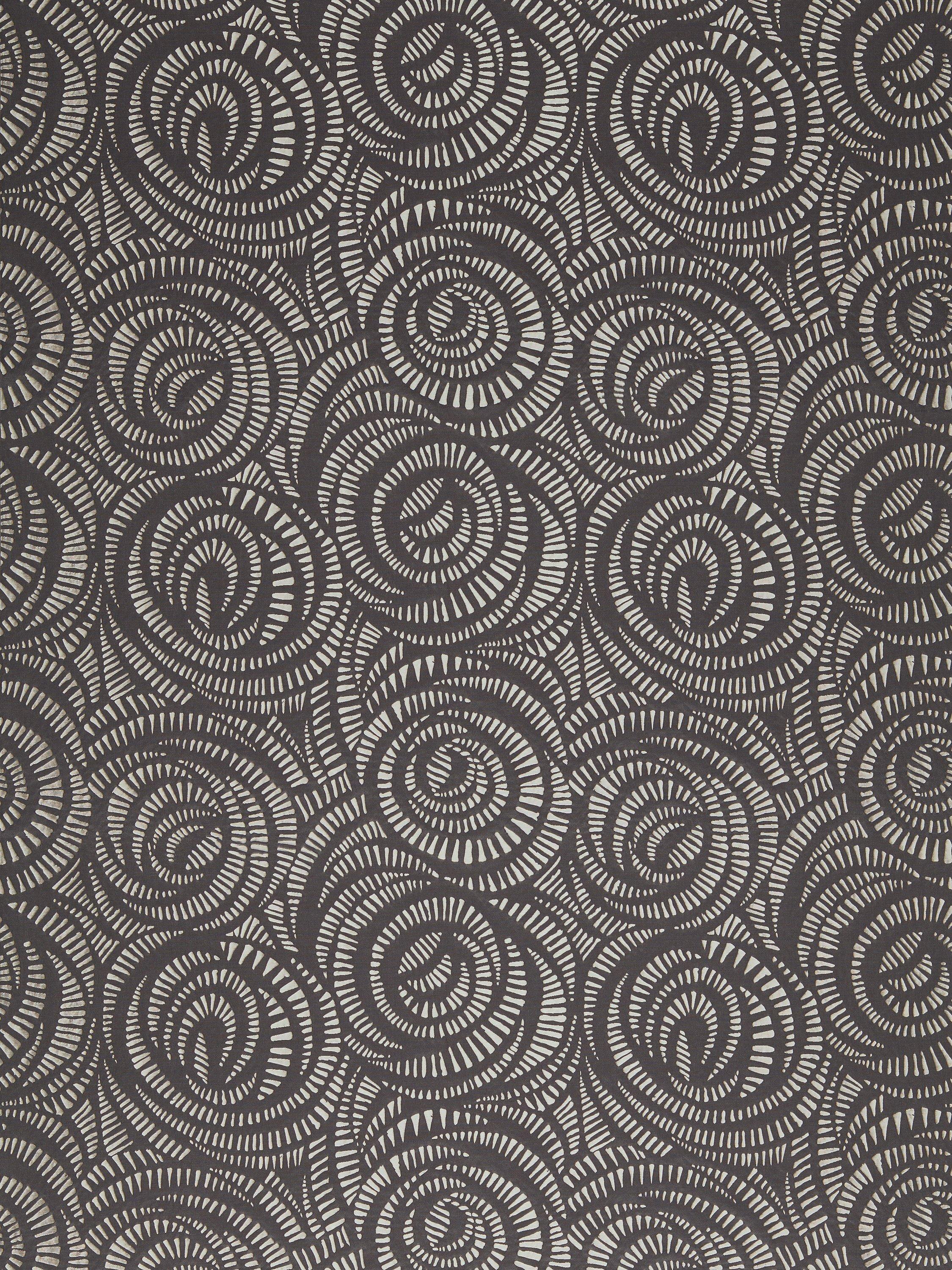 Harlequin Fractal Furnishing Fabric, Charcoal