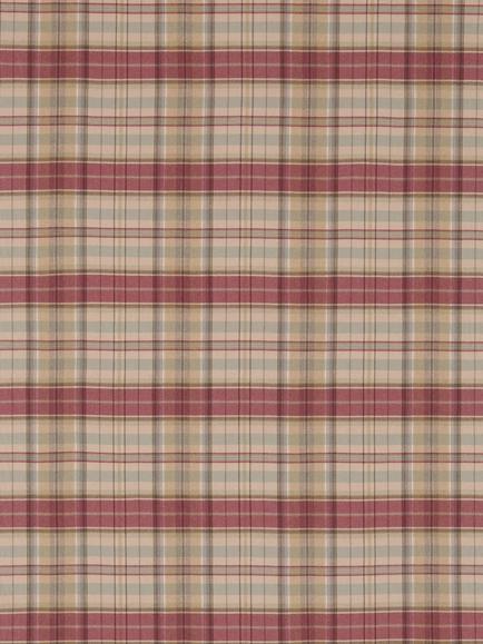 Sanderson Byron Furnishing Fabric, Cherry/Biscuit