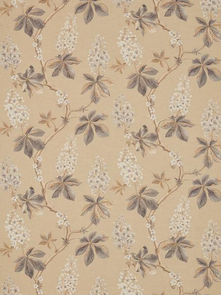 Sanderson Chestnut Tree Furnishing Fabric, Wheat/Pebble