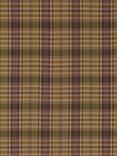 Sanderson Byron Furnishing Fabric, Caramel/Burgundy