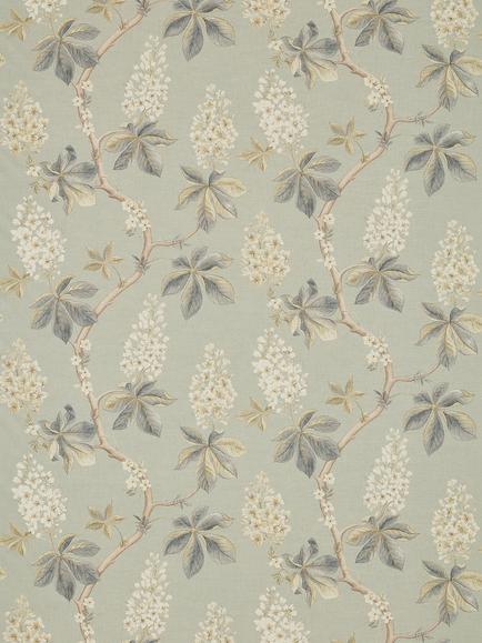 Sanderson Chestnut Tree Furnishing Fabric, Blue/Sage