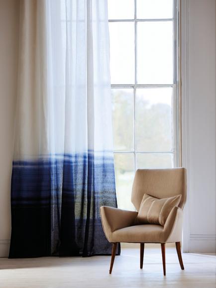Harlequin Tranquil Voile Fabric, Indigo/Denim
