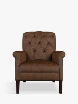 Tetrad Flynn II Leather Armchair, Brompton Tan