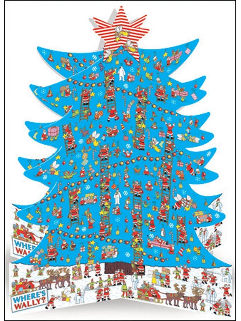 Woodmansterne Where's Wally 3D Advent Calendar