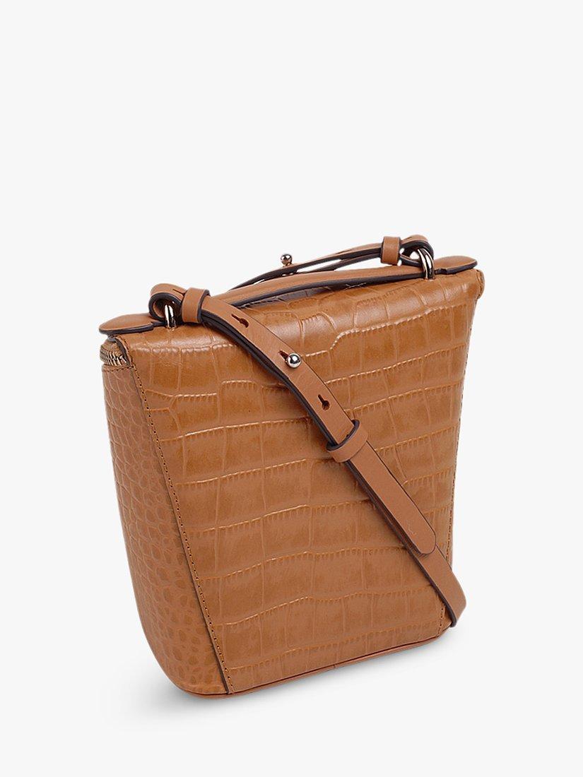 Radley Foster Lane Leather Cross Body Bag Dark Butter