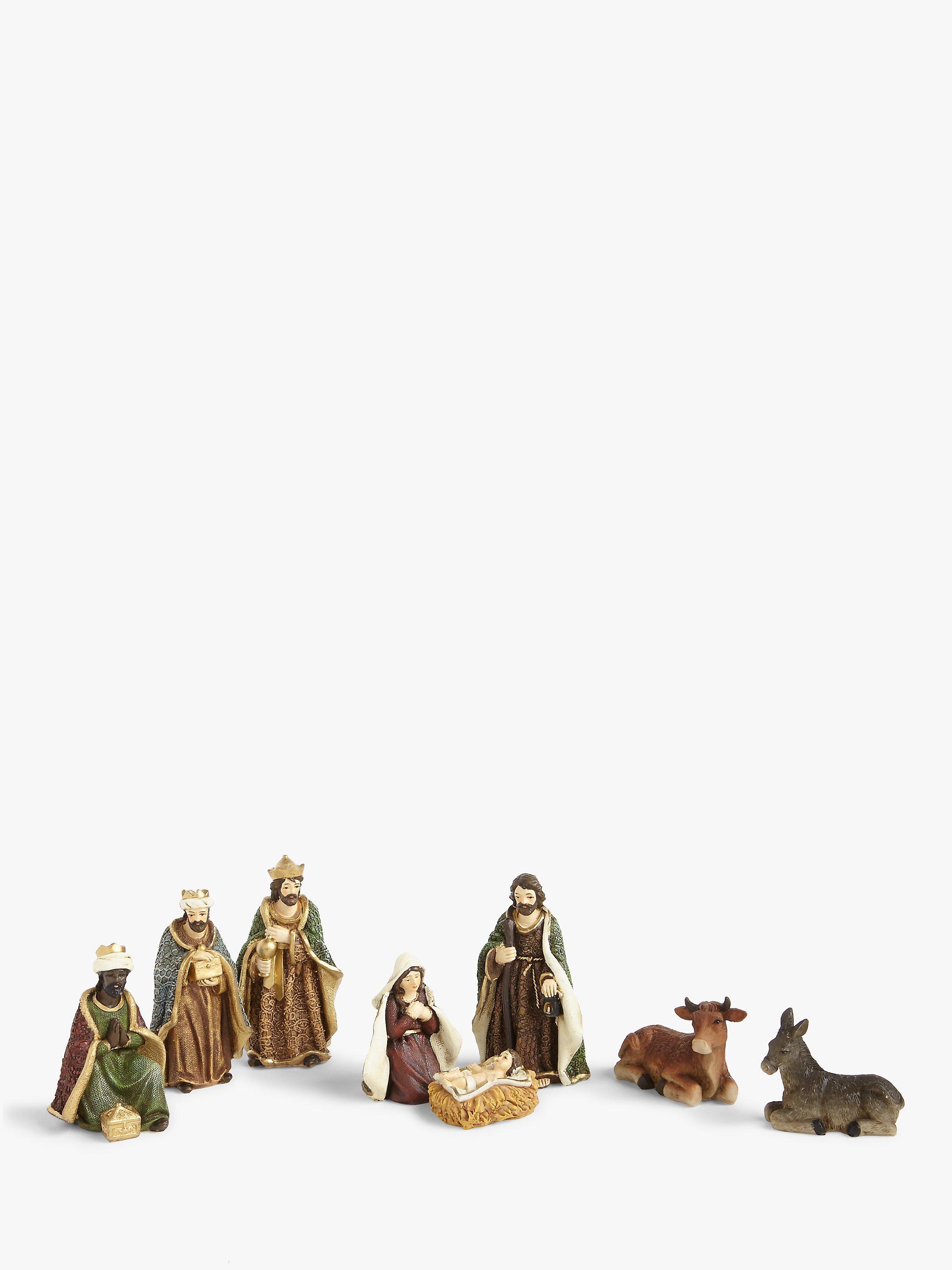 John Lewis & Partners Renaissance Nativity Characters, Set of 8