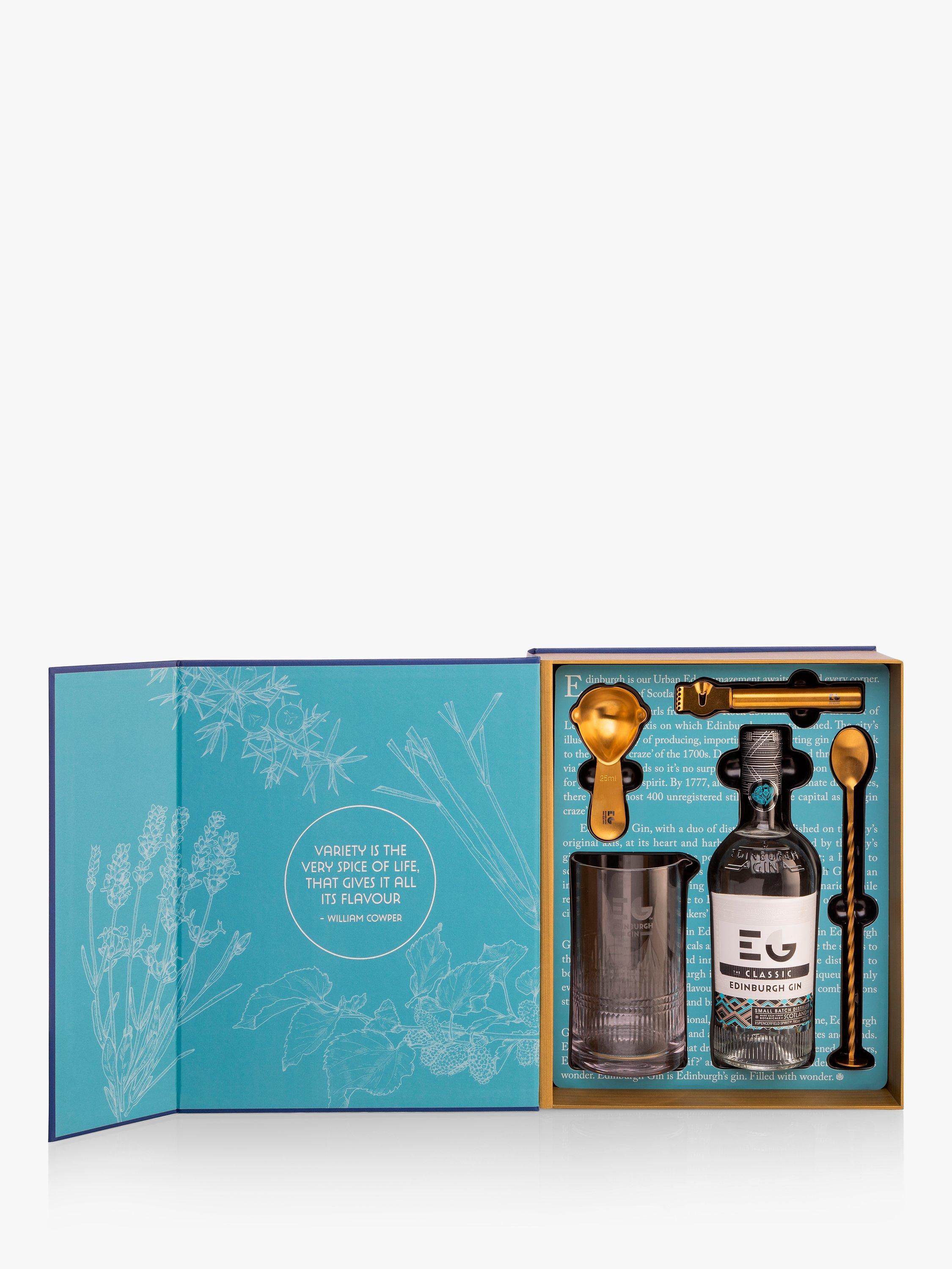 Edinburgh Gin Olive or Twist Classic Cocktail Gift Set, 70cl