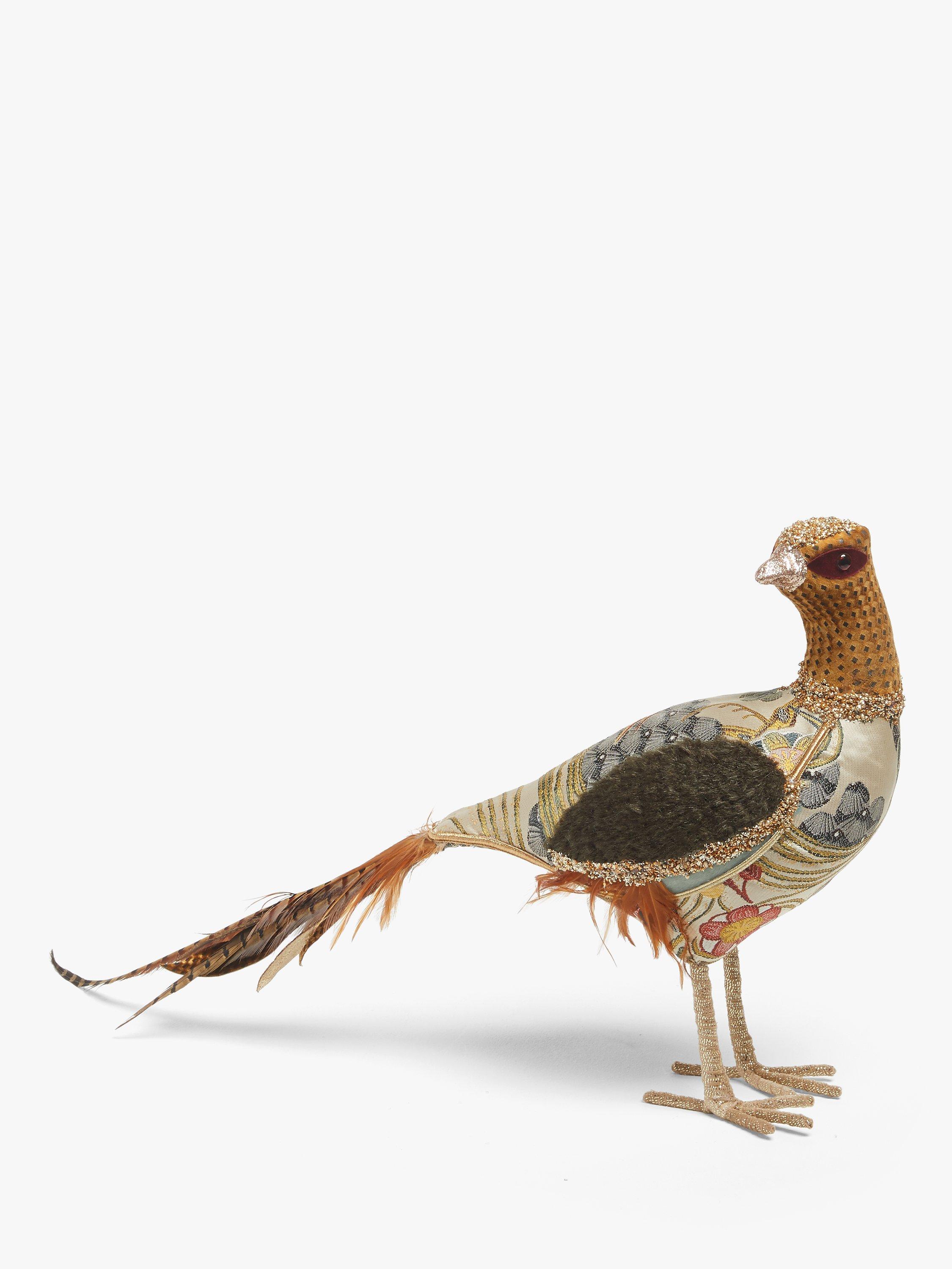 John Lewis & Partners Bloomsbury Tapestry Pheasant Figure