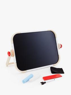 John Lewis Wooden Chalk & Magnetic Board, Multi