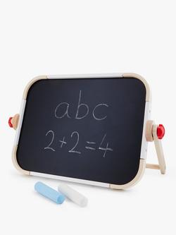 John Lewis Wooden Chalk & Magnetic Board - view 2, Multi