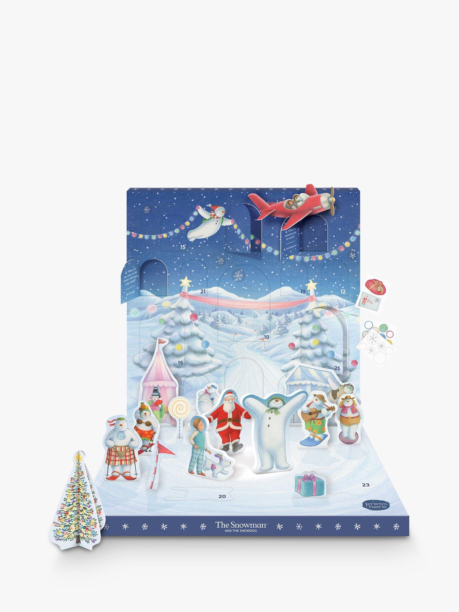 Music Box Card The Snowman and the Snowdog Music Box Advent Calendar