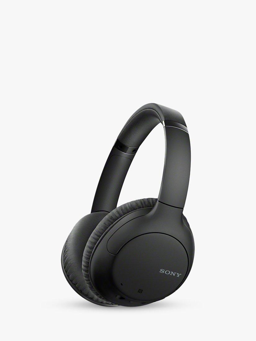 Sony WH-CH710N Noise Cancelling Wireless Bluetooth NFC Over-Ear Headphones with Mic/Remote, Black