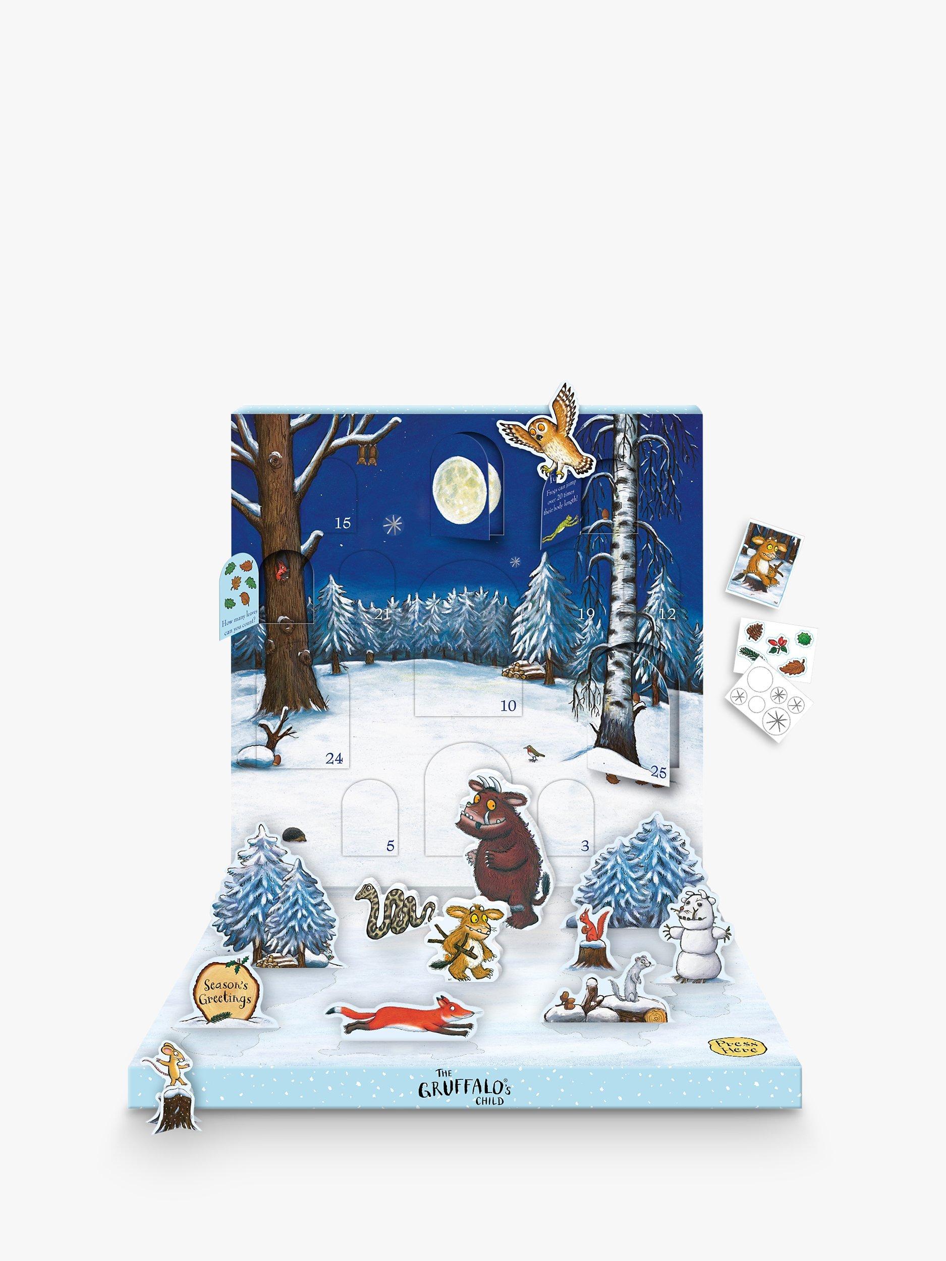 Music Box Card The Gruffalo's Child Music Box Advent Calendar