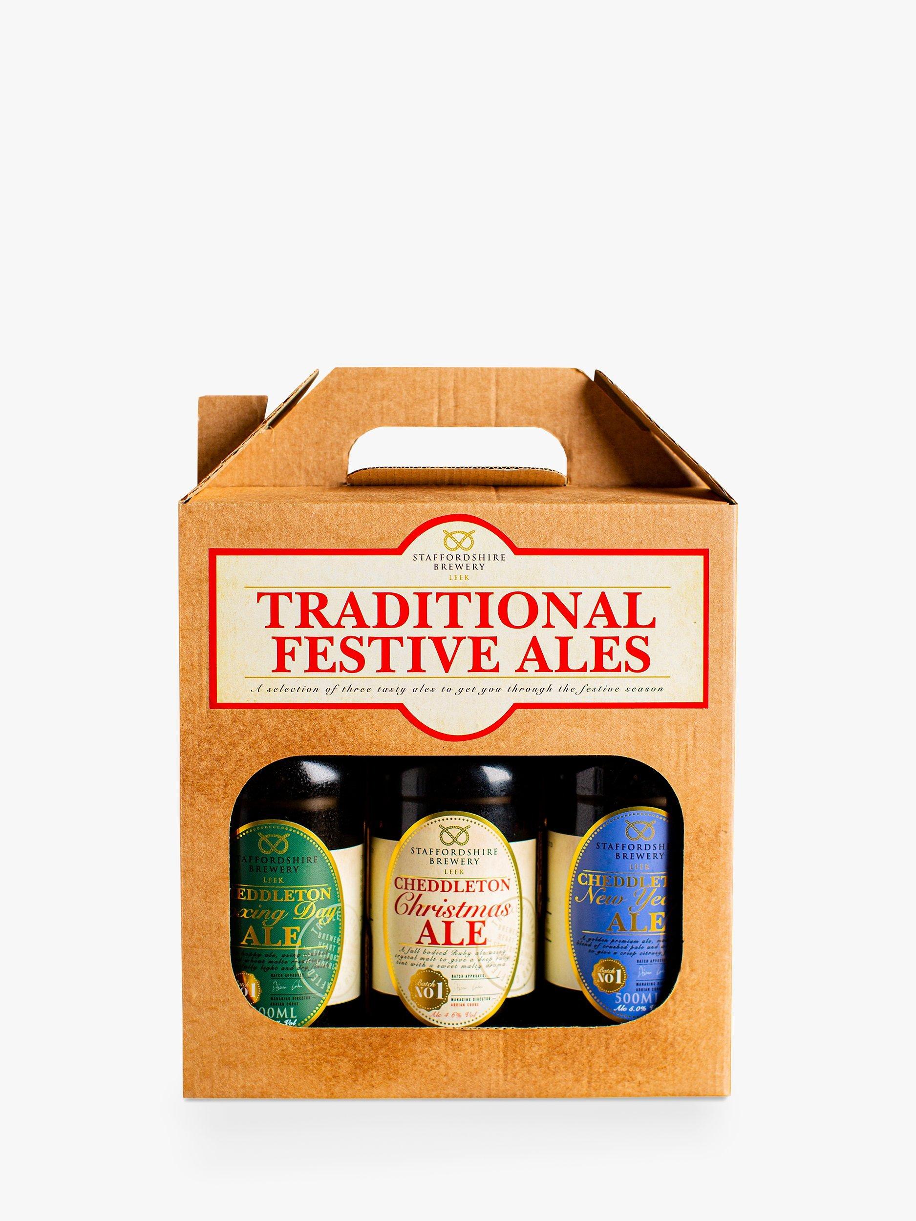 Cottage Delight Traditional Festive Ales, 3x 500ml