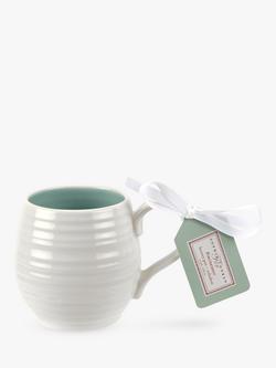 Sophie Conran for Portmeirion Honeypot Mug, 310ml - view 2, Celadon/White