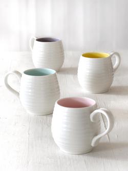 Sophie Conran for Portmeirion Honeypot Mug, 310ml - view 2, Sunshine/White