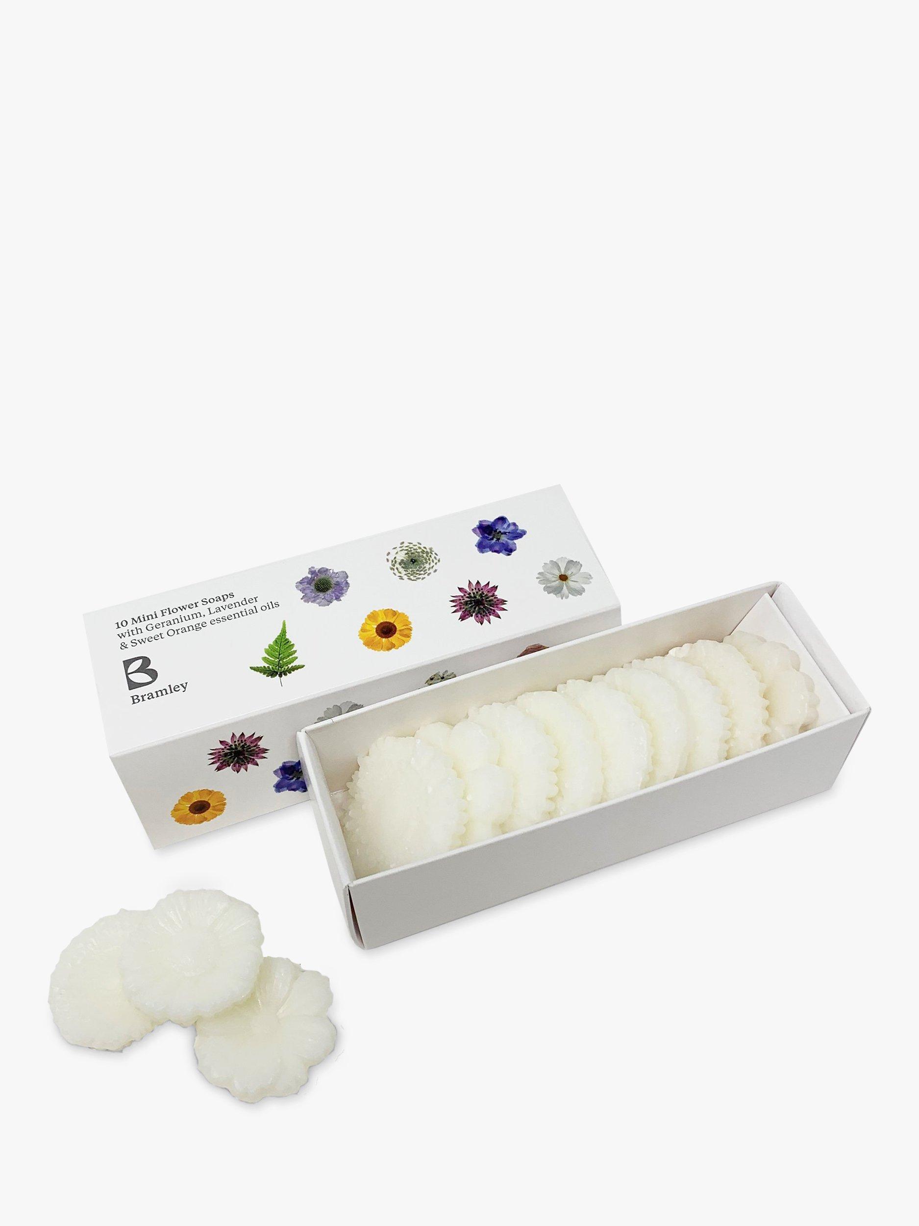 Bramley Mini Floral Soap Gift Set, Pack of 10