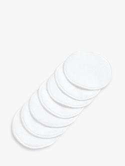 John Lewis Reusable Cotton Pads, Large, Pack of 7, 