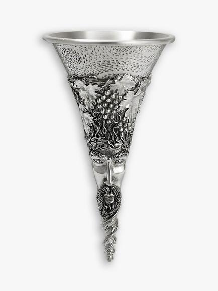 Royal Selangor Bacchus Wine Funnel, Silver