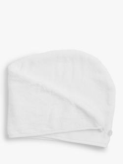 John Lewis Argan Oil Hair Wrap - view 2, White