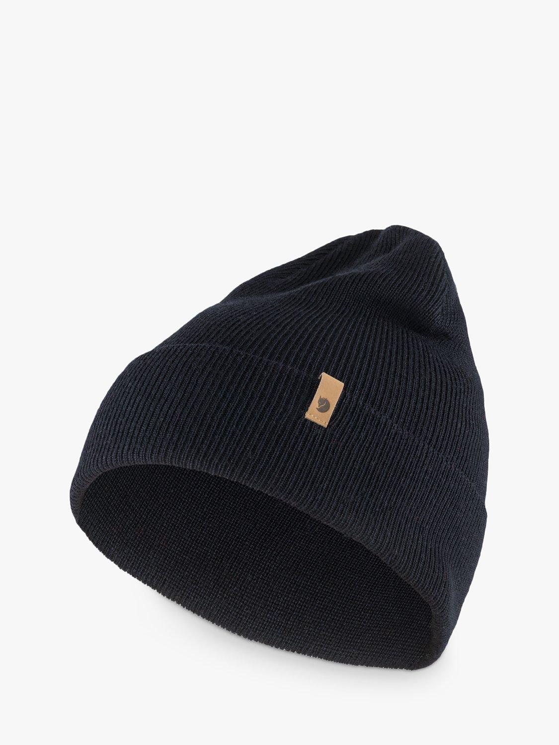 Product image 3 of 4, which shows Fjällräven Classic Knit Merino Wool Beanie, Blue